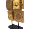 Mandala Dekofigur Gold 34 cm – spirituelle Figur