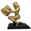 Dekofigur Wassermann Gold AQU2 – moderne Figur 18 cm