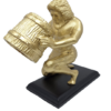 Dekofigur Wassermann Gold AQU2 – moderne Figur 18 cm