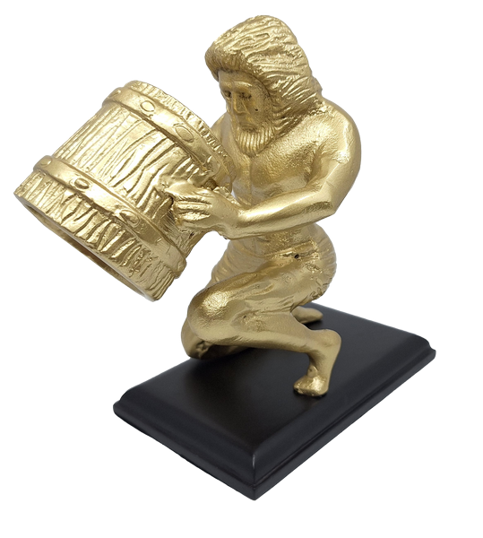 Dekofigur Wassermann Gold AQU2 – moderne Figur 18 cm