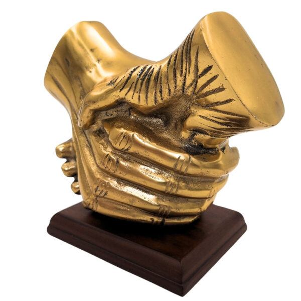 Dekorative Figur Händedruck - Symbol der Vereinbarung DD-20DA