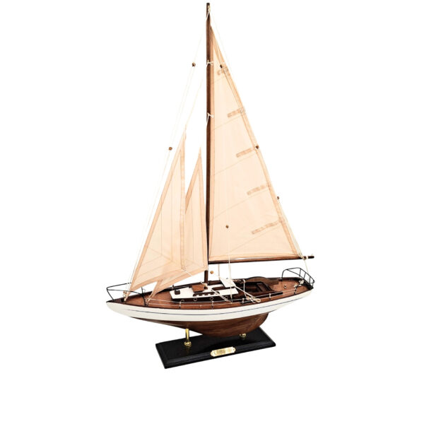 Segelyacht-Modell – Maritime Dekoration – 45 cm – 50445