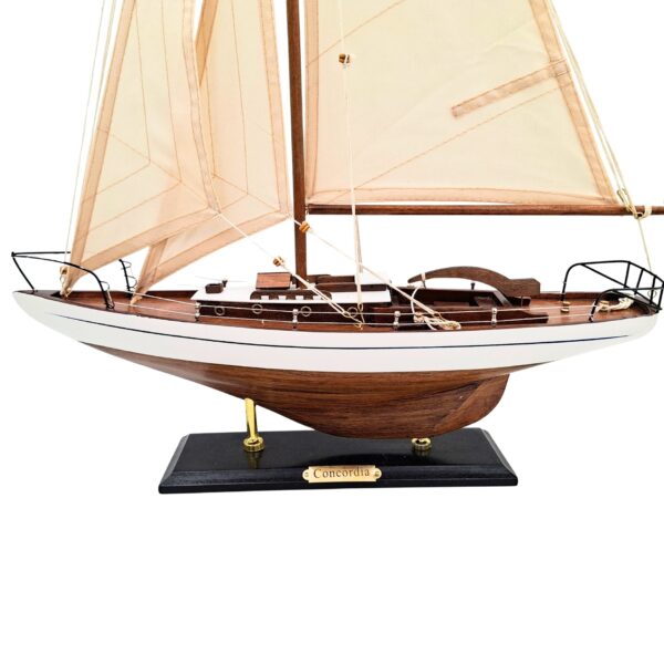 Segelyacht-Modell – Maritime Dekoration – 45 cm – 50445
