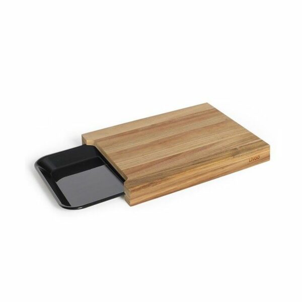 Servierbrett Livoo mit Schale – Holz