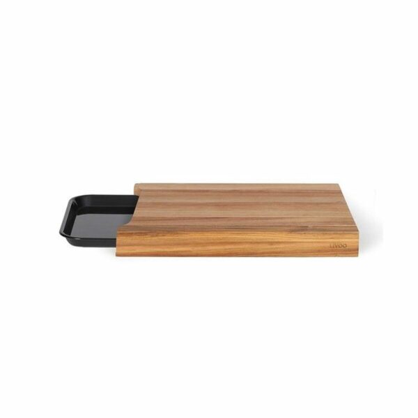 Servierbrett Livoo mit Schale – Holz