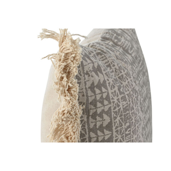 Kissen Home ESPRIT Grau natürlich Boho 45 x 8 x 45 cm