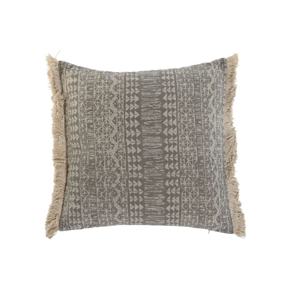 Kissen Home ESPRIT Grau natürlich Boho 45 x 8 x 45 cm