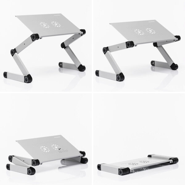 Laptop-Tisch verstellbar Omnible 360° Aluminium