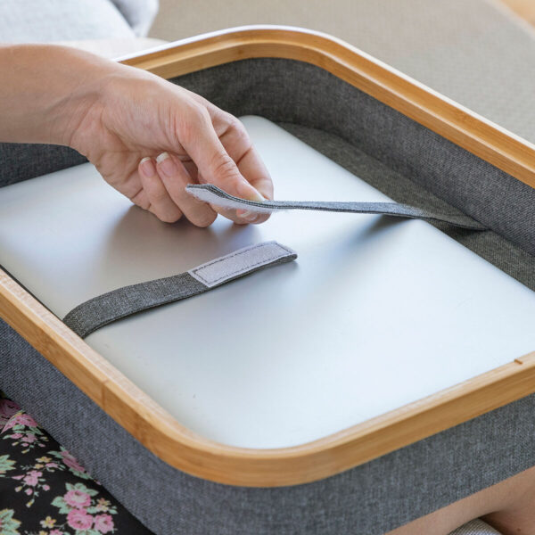 Laptop Unterlage mit Ablagefach tragbar InnovaGoods