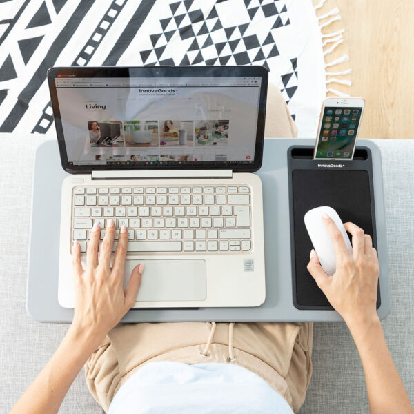 Laptop-Tisch mit Kissen InnovaGoods XL