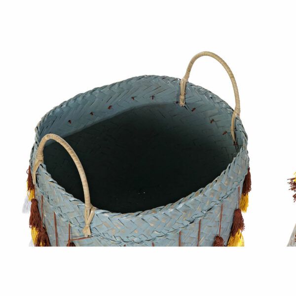 8424001848102_S3018553_P02 Korb Set Boho 3er – Bambus Aufbewahrung bunt
