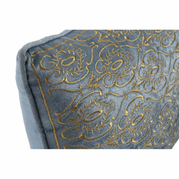 8424001850396_S3017676_P02 Kissen Blau Gold 50 cm – Samt Dekokissen