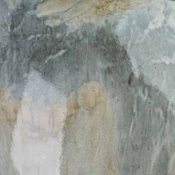 NEVA MARBLE Blumentopf Set Marmor – 3 Elegante Übertöpfe
