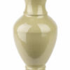 1022371111 Große Metallvase ROGER Salbei – Elegante Bodenvase 41 cm