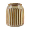 Keramik Übertopf ARINA Beige – Elegante moderne Pflanzvase