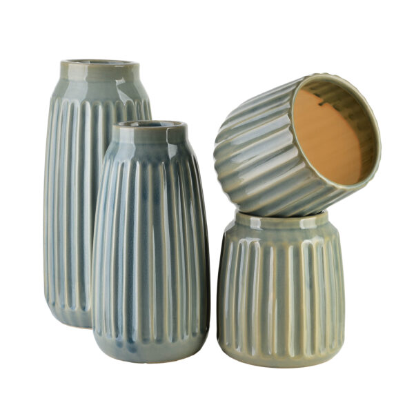 Keramik Vase ARINA Light – Stilvolle Eleganz für modernes Wohnen
