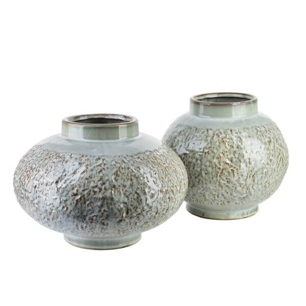 Keramik Vase Arina Green – Exklusive grüne Deko Vase