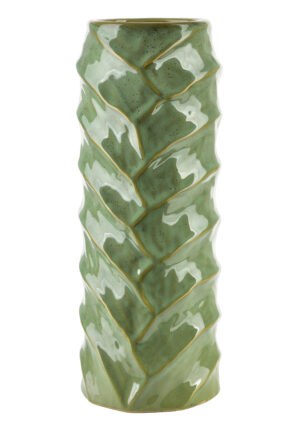 Keramik Vase Tallie Green – Elegante Deko Vase in Grün