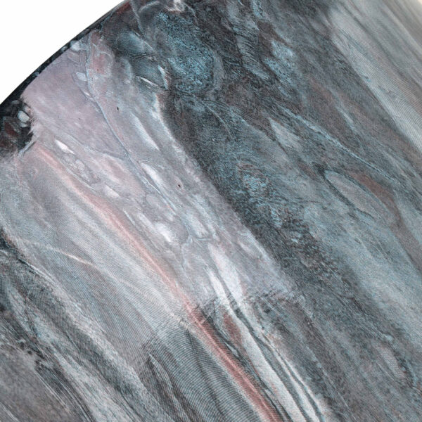 NEVA MARBLE Blumentopf Set Blau – 3 Moderne Übertöpfe