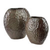Keramik Vase YARINE – Stilvolle Deko Vase violett
