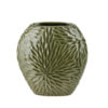 Keramik Vase YARINE Grün – Elegante Moderne Vase