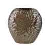 Keramik Vase YARINE Violett Modern 20cm – Stilvolle Dekovase