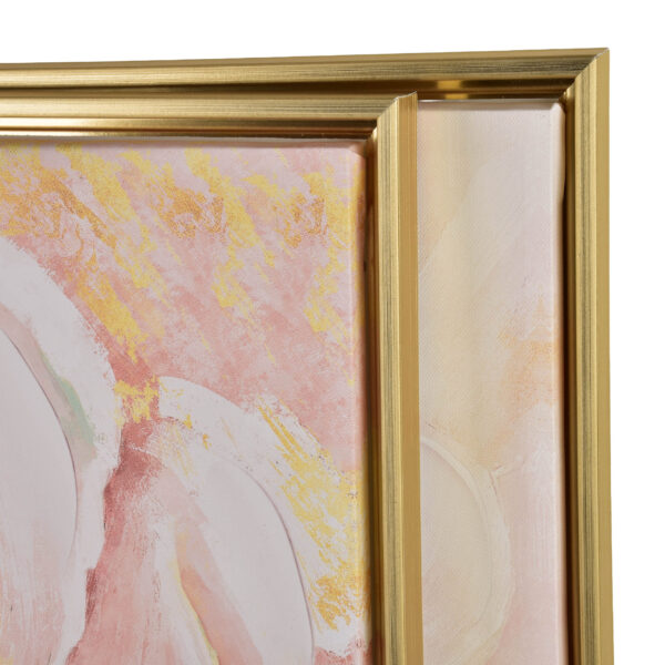 Wandbilder Set Blumen rosa 2er INGA Deko modern