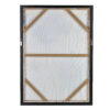 Wandbilder Set Blumen gold – 2er Bilder Set modern 50x70 cm