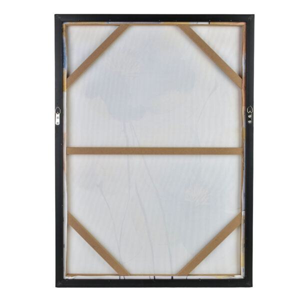 Wandbilder Set Blumen gold – 2er Bilder Set modern 50x70 cm
