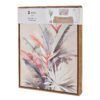 Wandbilder Set Pflanzen rosa – 2er Bilder Set tropisch 40x50 cm