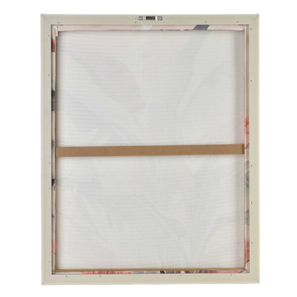 Wandbilder Set Pflanzen rosa – 2er Bilder Set tropisch 40x50 cm