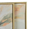Wandbilder Set Blumen beige – 2er Bilder Set elegant 60x60 cm