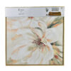 Wandbilder Set Blumen beige – 2er Bilder Set elegant 60x60 cm