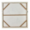Wandbilder Set Blumen beige – 2er Bilder Set elegant 60x60 cm