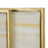 Wandbilder Set abstrakt gold – 2er Bilder Set modern 40x50 cm