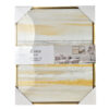Wandbilder Set abstrakt gold – 2er Bilder Set modern 40x50 cm