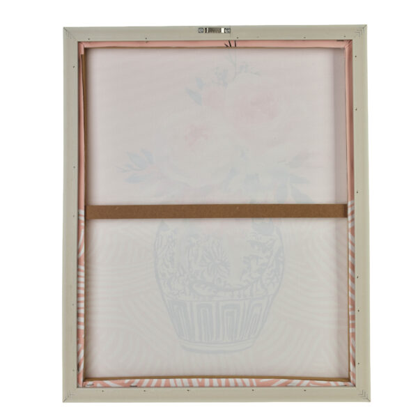 Wandbilder Blumen Vase – 2er Set Bilder mit floralen Motiven 40x50 cm