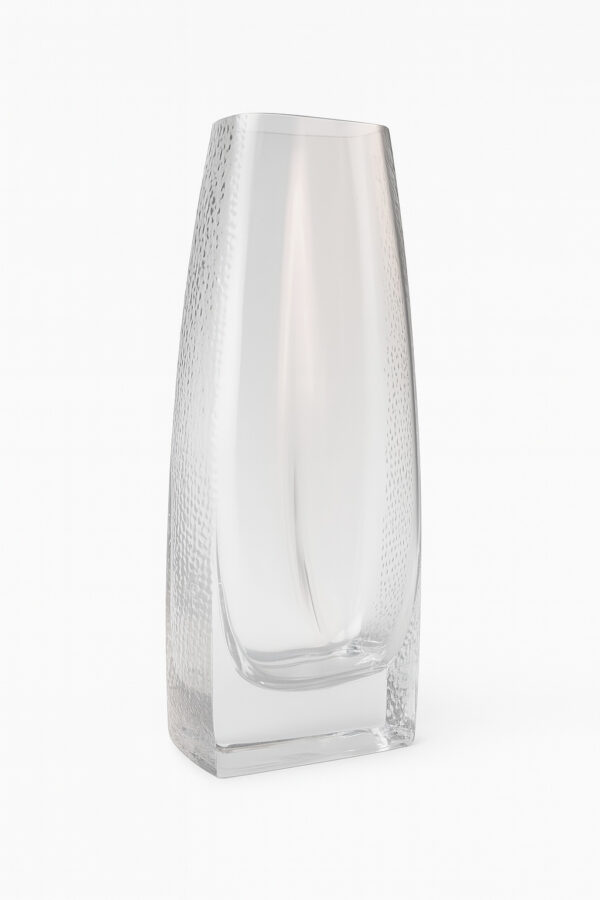 Glasvase Groß 35 cm – Elegante Serenite Vase aus Glas
