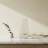 Glasvase Groß 35 cm – Elegante Serenite Vase aus Glas