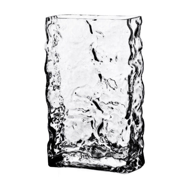 Glasvase Modern 24 cm – Elegante Deko Vase Serenite