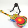 Mini Gitarren Dekoration Bunt - Exklusiv - MGT-0765