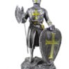 Kreuzritter Dekofigur 18cm - Eindrucksvoller Ritter