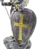 Kreuzritter Dekofigur 18cm - Eindrucksvoller Ritter