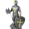 Kreuzritter Dekofigur 18cm - Eindrucksvoller Ritter