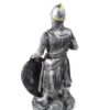 Kreuzritter Dekofigur 18cm - Eindrucksvoller Ritter