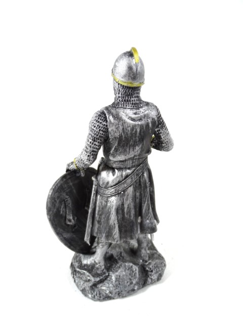 Kreuzritter Dekofigur 18cm - Eindrucksvoller Ritter