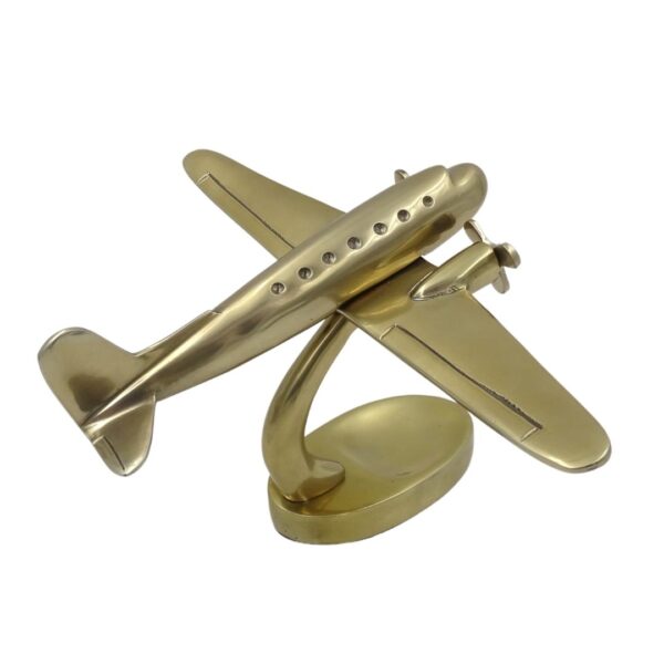 Flugzeug Modell Metall – Dekoratives Flugzeug aus Aluminium