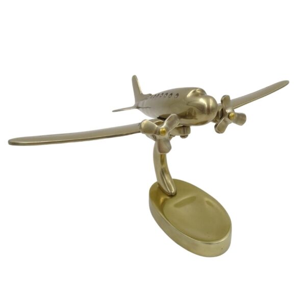 Flugzeug Modell Metall – Dekoratives Flugzeug aus Aluminium