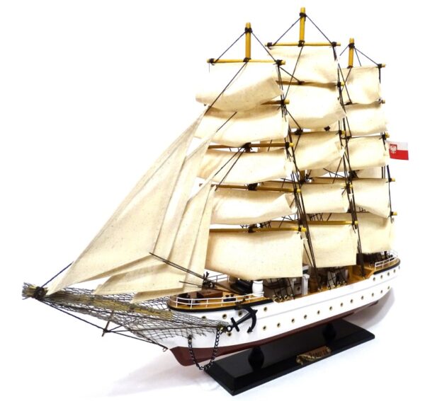Modell Segelschiff Dar Pomorza – Maritime Deko 50 cm