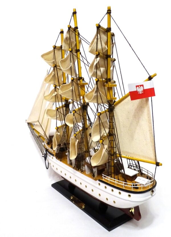 Modell Segelschiff Dar Pomorza – Maritime Deko 50 cm